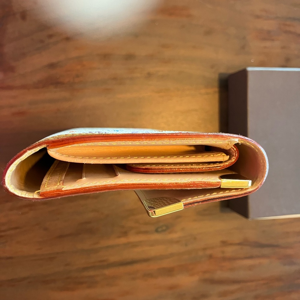 Louis Vuitton Murakami long wallet in good used condition - Picture 6 of 14